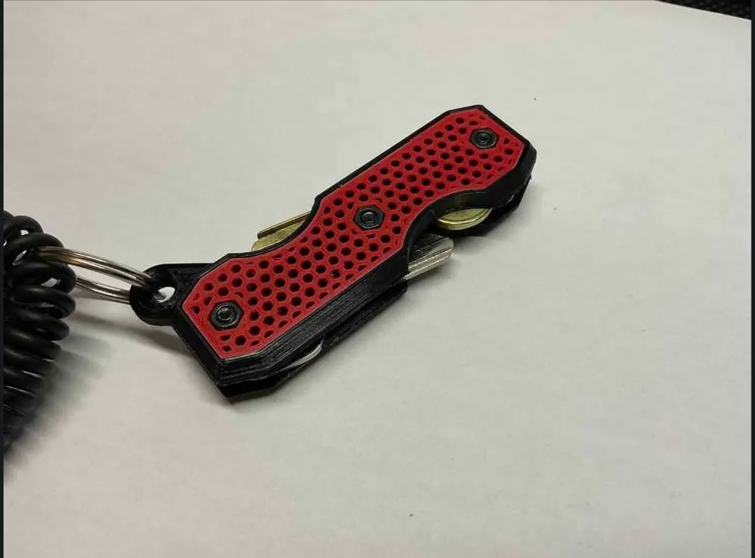 everyday 3D models-desktop gadget STL_Customizable key holder 