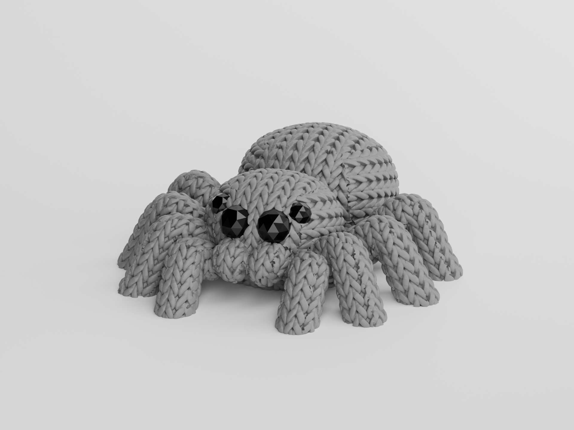 tabletop game accessories-custom dice STL_3D Printed Spider Model