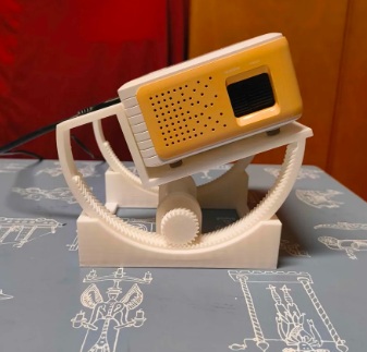 everyday 3D models-desktop gadget STL_Projector Angle Adjuster