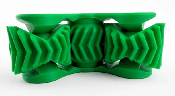 smartphone stand STL-tablet holder 3D model_Overengineered Gear Spinner