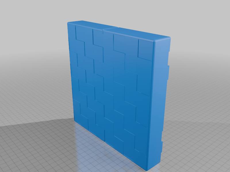 tabletop game accessories-custom dice STL_Chessboard Storage Box