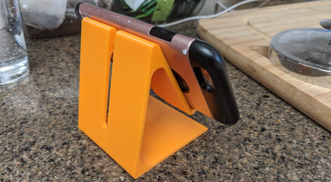 smartphone stand STL-tablet holder 3D model_Mobile Phone Stand 