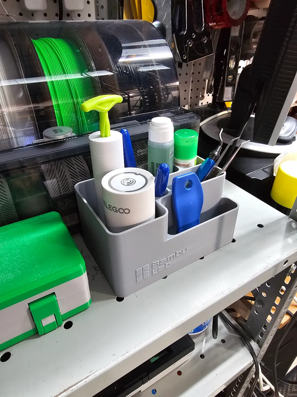 functional 3D components-engineering 3D print models_Tool organiser 