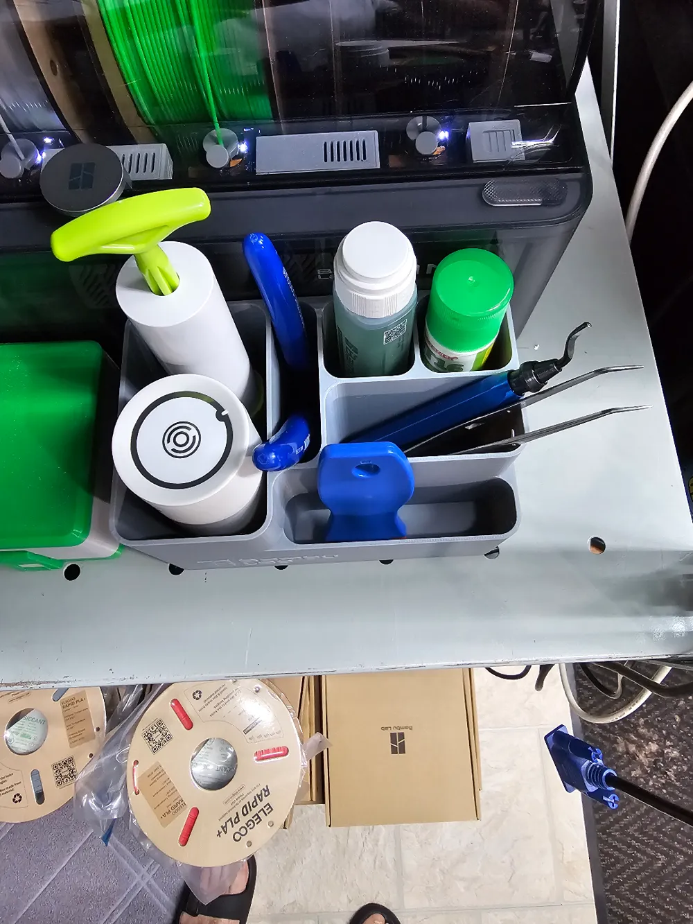 functional 3D components-engineering 3D print models_Tool organiser 