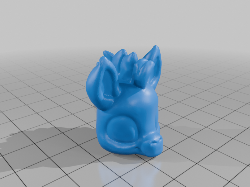 artistic statue STL-digital art figurines_LPS Donkey