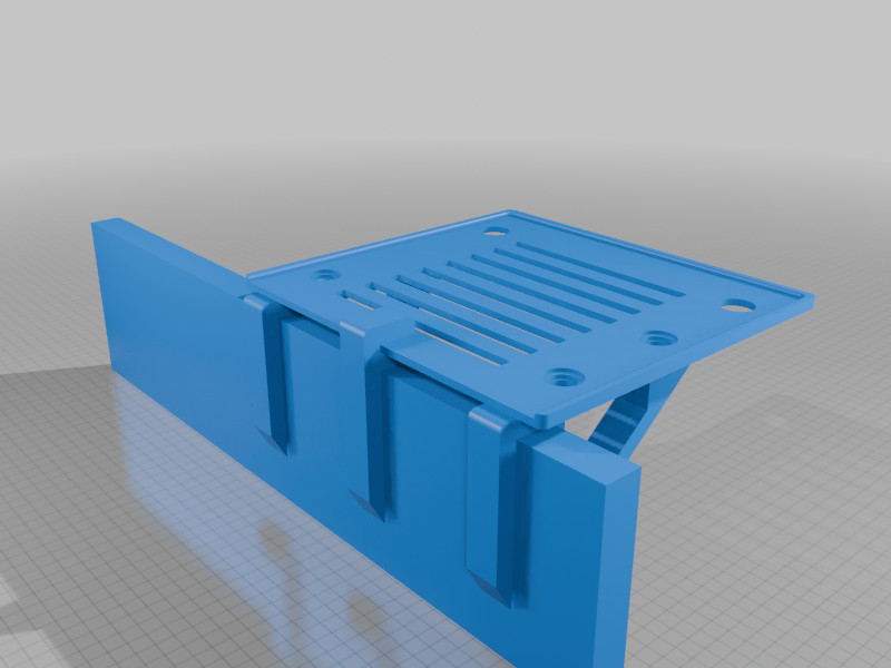 smartphone stand STL-tablet holder 3D model_sid bed shelf