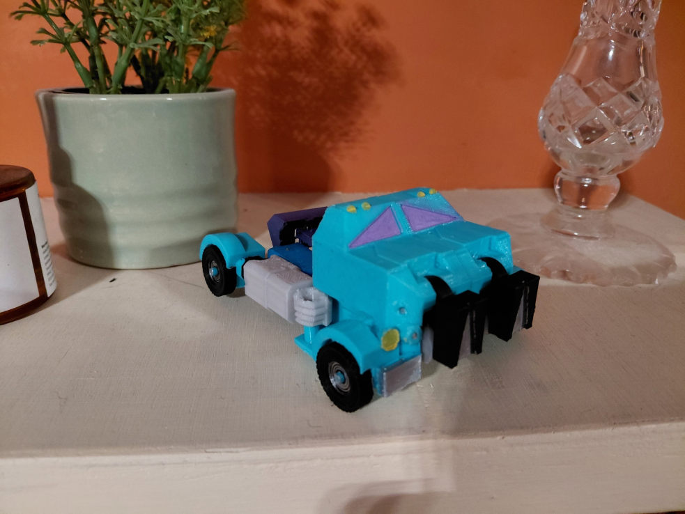 superhero STL files-collectible 3D figurines_Decepticon Wipe-Out - full figure