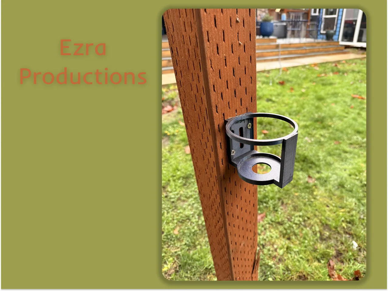 wearable gadgets STL-fantasy costume parts_Advanced Heady Duty Indoor/Outdoor Cupholder