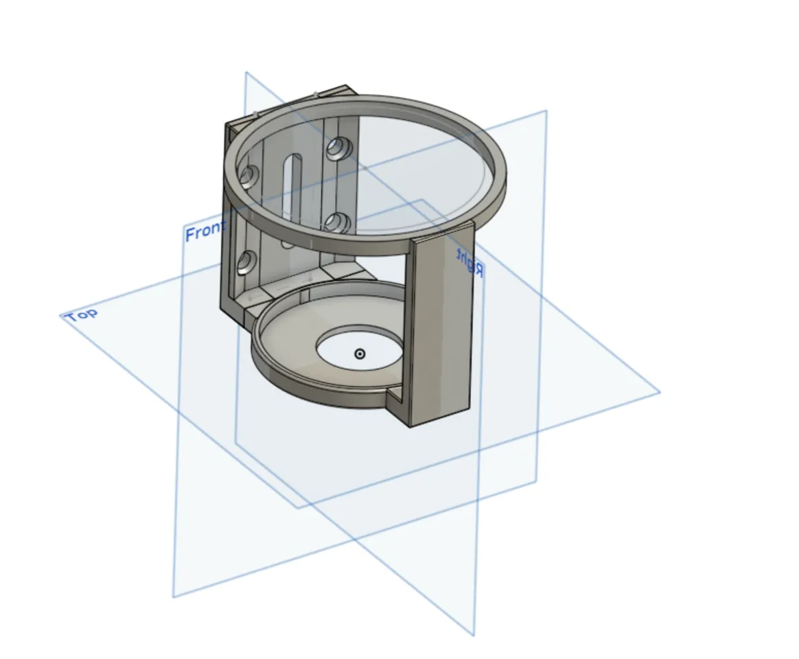 wearable gadgets STL-fantasy costume parts_Advanced Heady Duty Indoor/Outdoor Cupholder
