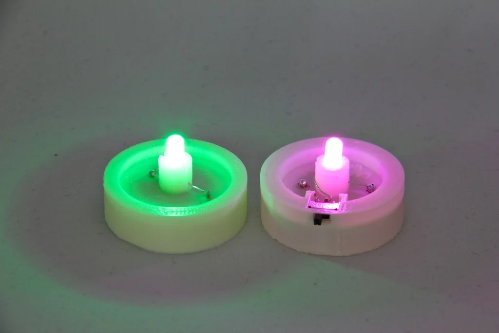 custom logo STL-embossed 3D sign designs_Christmas tealight