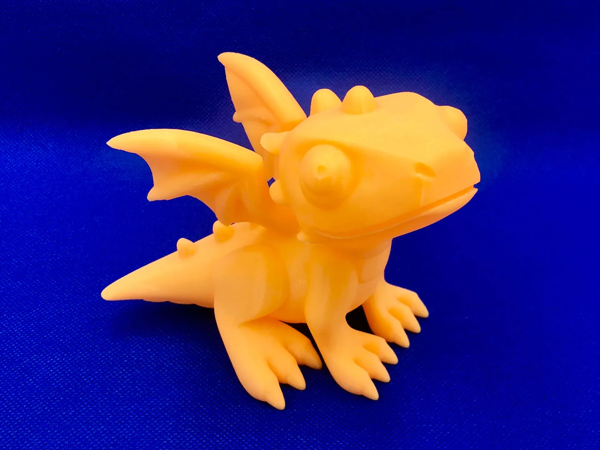 superhero STL files-collectible 3D figurines_Cute Dragon