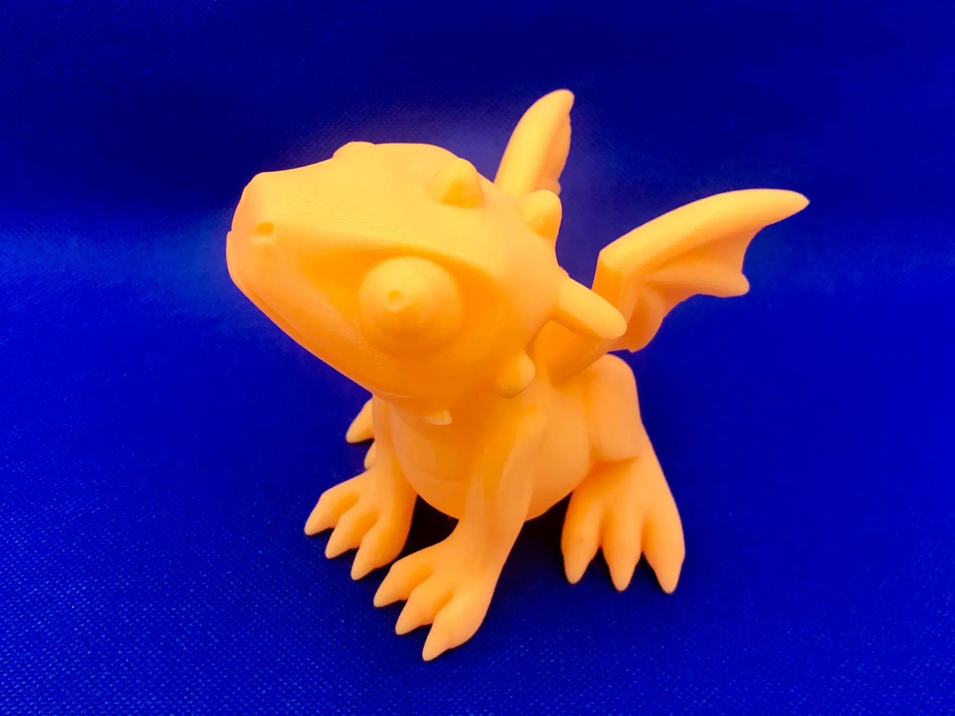 superhero STL files-collectible 3D figurines_Cute Dragon