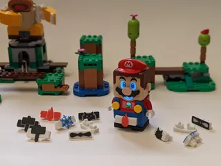 modular toy parts-interlocking 3D models_Mario Lego Pants