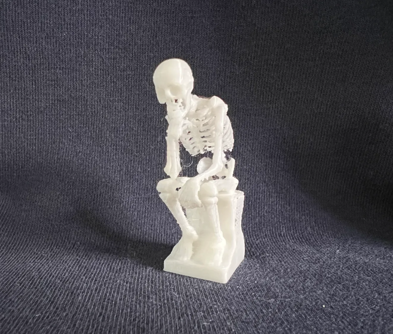 modular toy parts-interlocking 3D models_The Thinker Thought Too Long