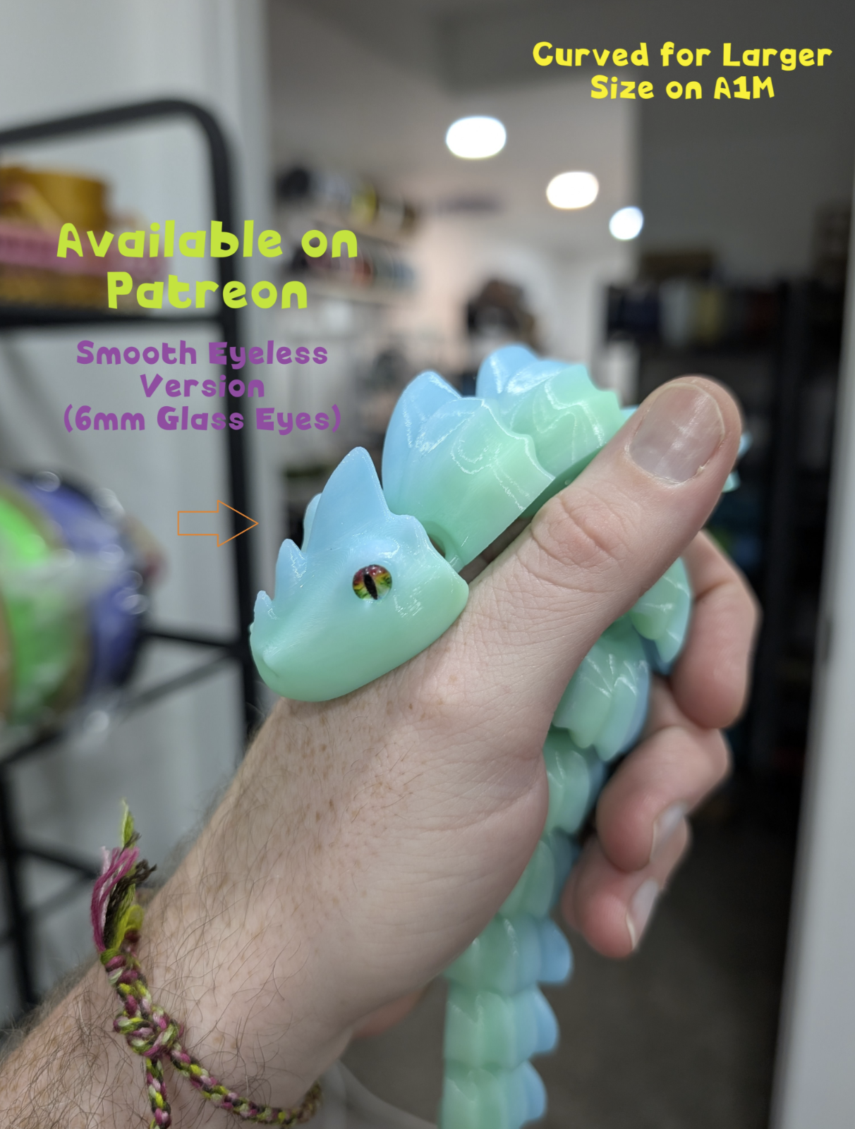 modular toy parts-interlocking 3D models_Basilisk Flexi