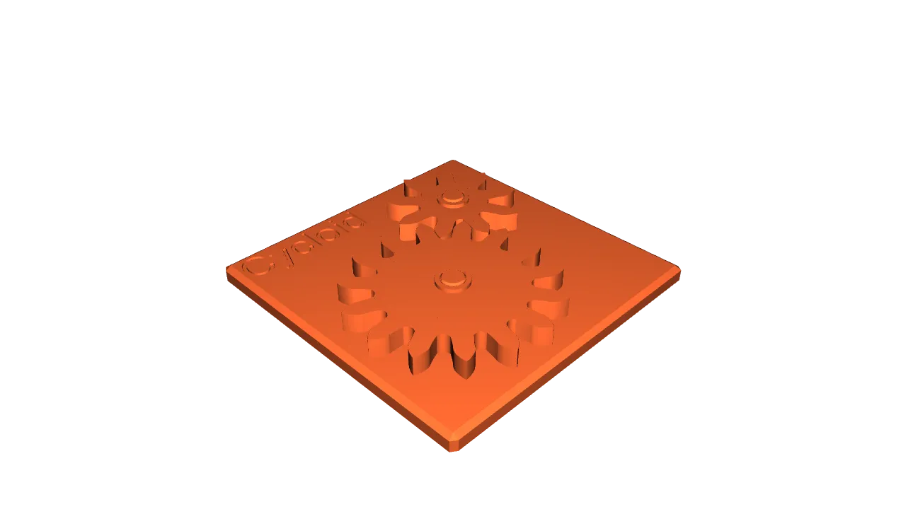 functional 3D components-engineering 3D print models_Educational Gear Examples