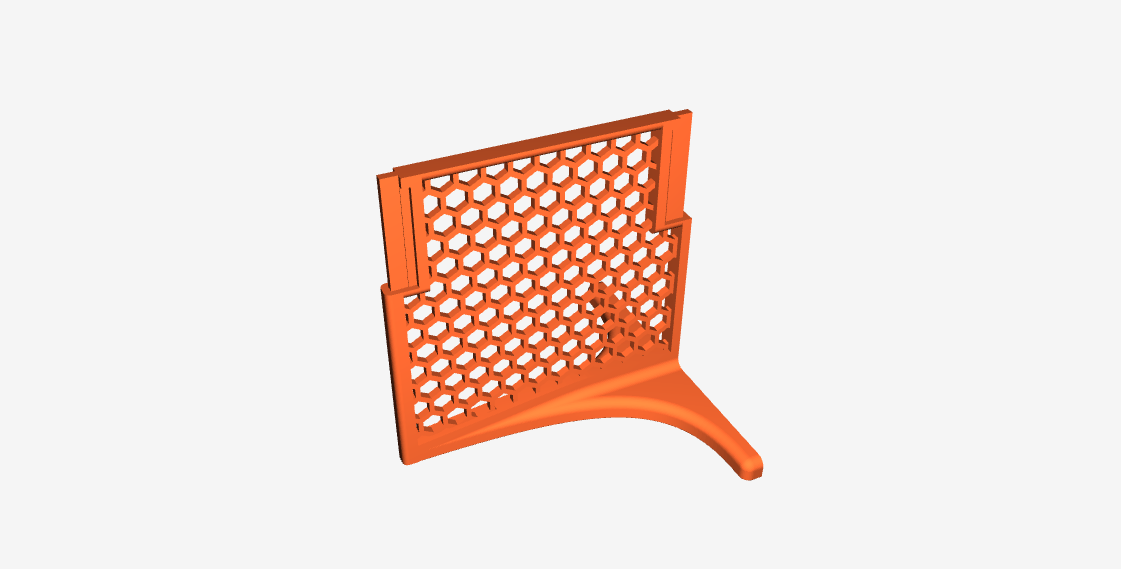 smartphone stand STL-tablet holder 3D model_Cozy Knit Throw Blanket