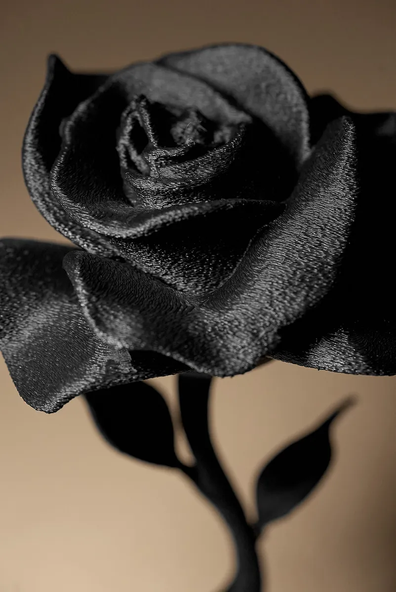 3D printed wall decor-hanging 3D art designs_Rose Decor