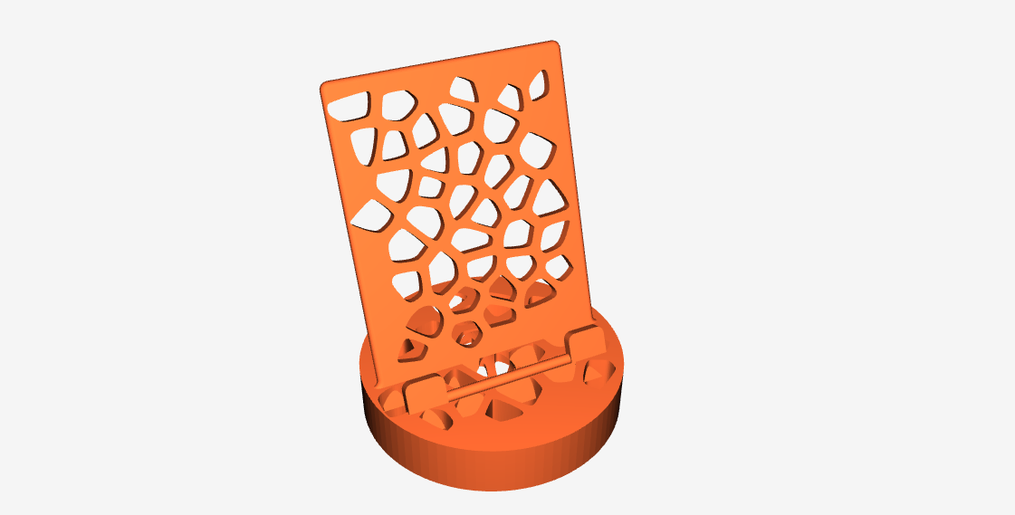 smartphone stand STL-tablet holder 3D model_Cozy Knit Sweater