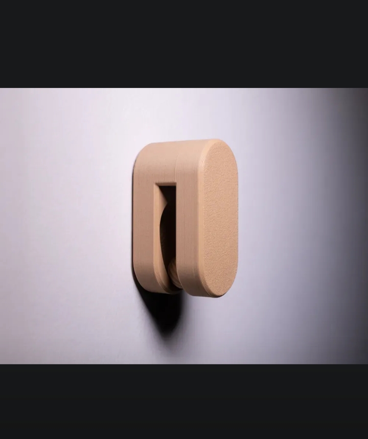 smartphone stand STL-tablet holder 3D model_Auto-locking Towel Hanger