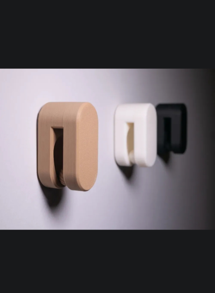 smartphone stand STL-tablet holder 3D model_Auto-locking Towel Hanger