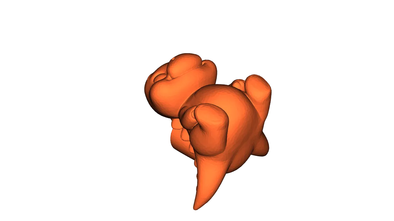 wearable gadgets STL-fantasy costume parts_Desk Rex / Cute Pencil Holder