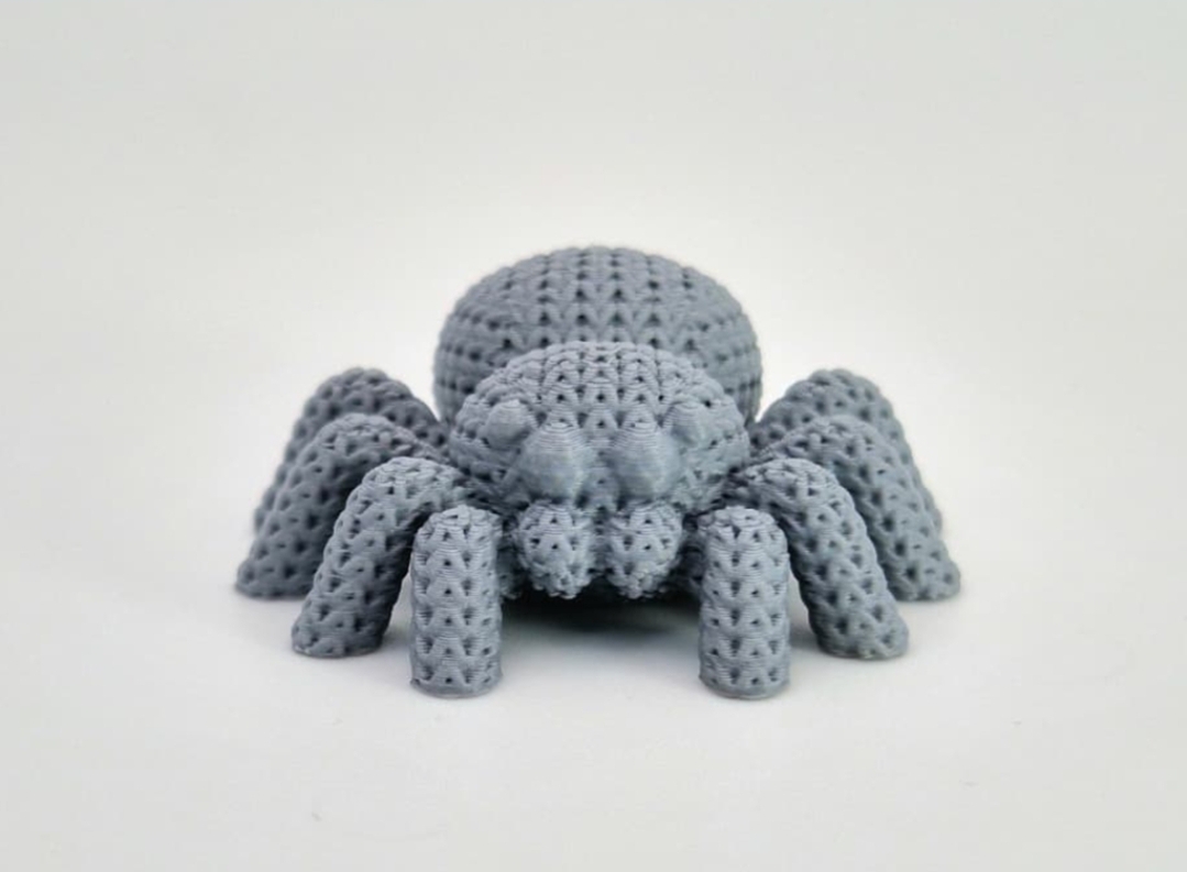 custom logo STL-embossed 3D sign designs_Knitted Spider