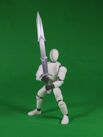 superhero STL files-collectible 3D figurines_MODULYR V2 - Articulated Action Figure