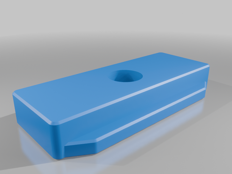 raspberry pi case STL-Arduino housing 3D model_Shopsmith_T-Nut_with_6mm_weld-nut_recess