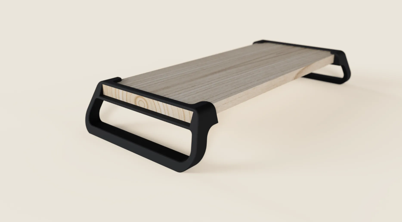 smartphone stand STL-tablet holder 3D model_Adjustable Monitor Stand 3D STL File