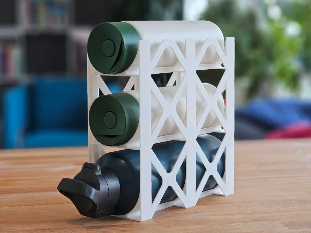 replica prop STL-3D printable cosplay weapons_Stackable Bottle Holder