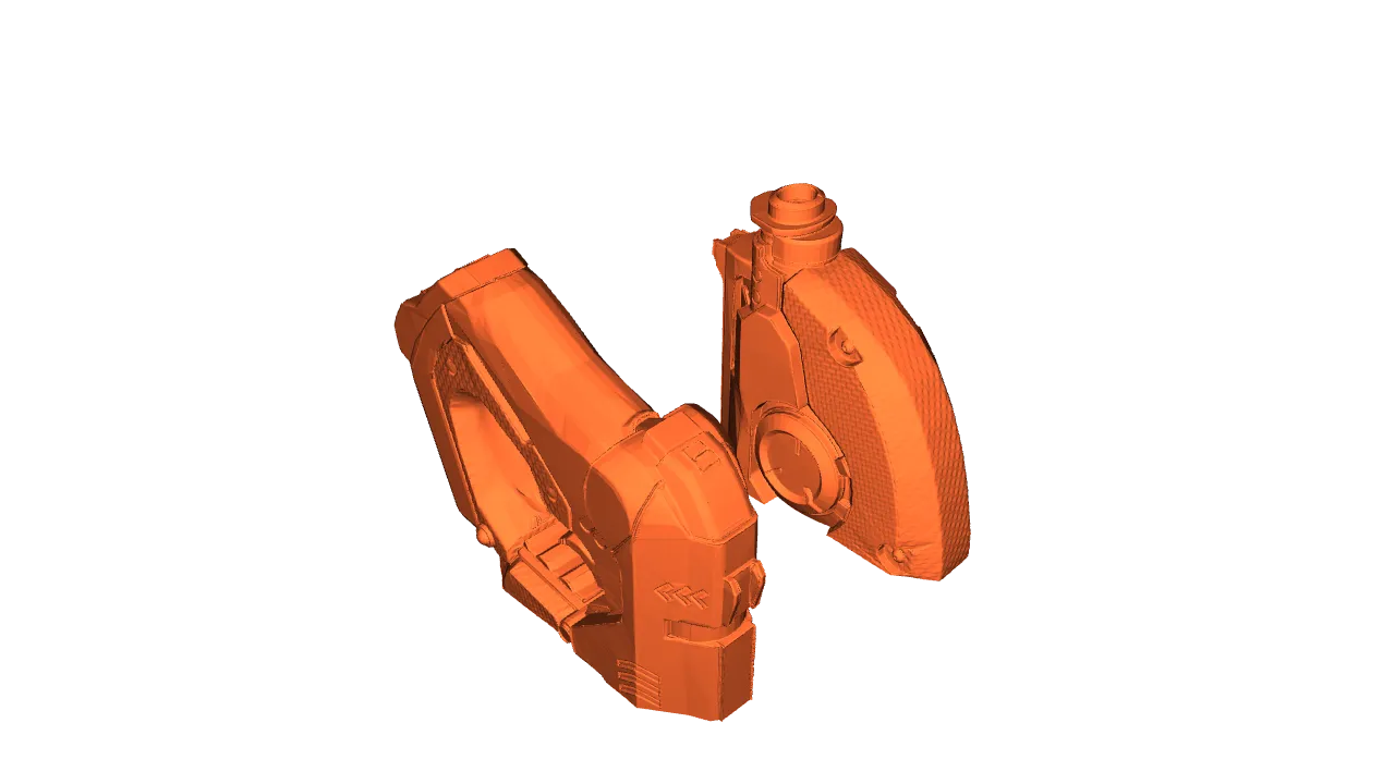 armor STL files-3D printable cosplay gear_Tracers Gun