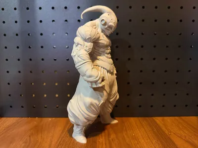 garden toy STL-flying toy 3D model_SUPER RIPPED BUU