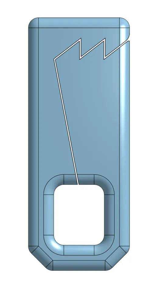 everyday 3D models-desktop gadget STL_zipperpull