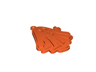 everyday 3D models-desktop gadget STL_Ghost Keychain