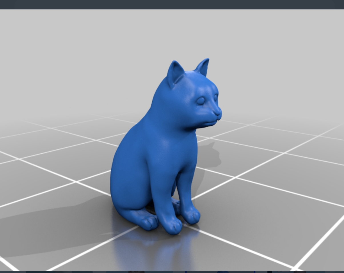 custom logo STL-embossed 3D sign designs_Cat