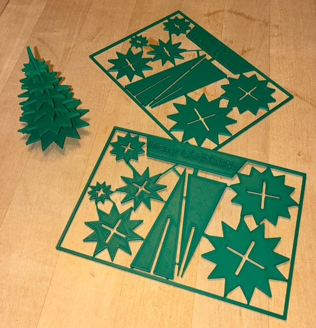 modular toy parts-interlocking 3D models_DIY Christmas tree