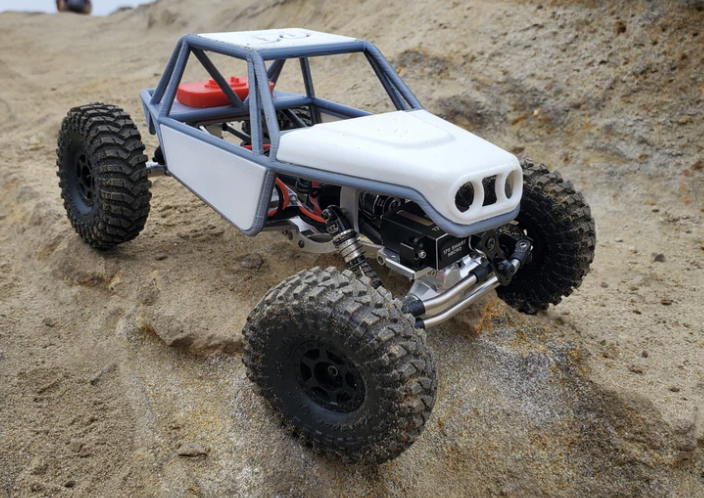 garden toy STL-flying toy 3D model_RC rock crawler chassis