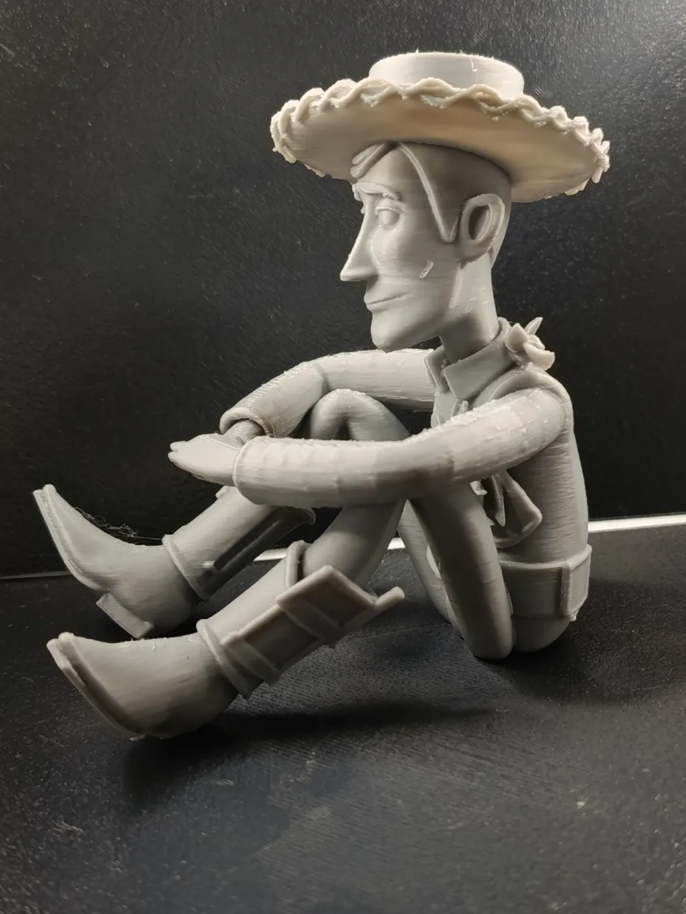 superhero STL files-collectible 3D figurines_Cowboy