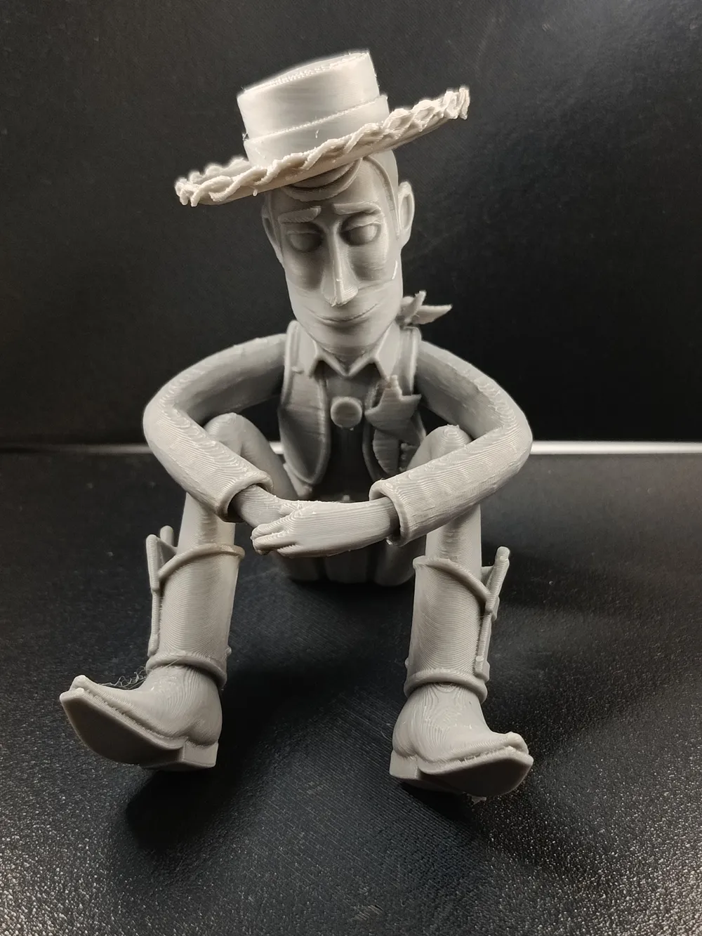 superhero STL files-collectible 3D figurines_Cowboy