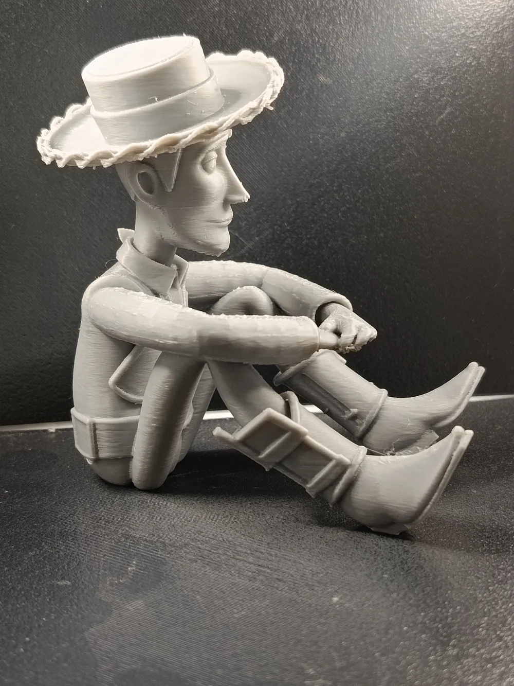 superhero STL files-collectible 3D figurines_Cowboy