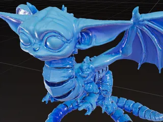 garden toy STL-flying toy 3D model_gurgudragon