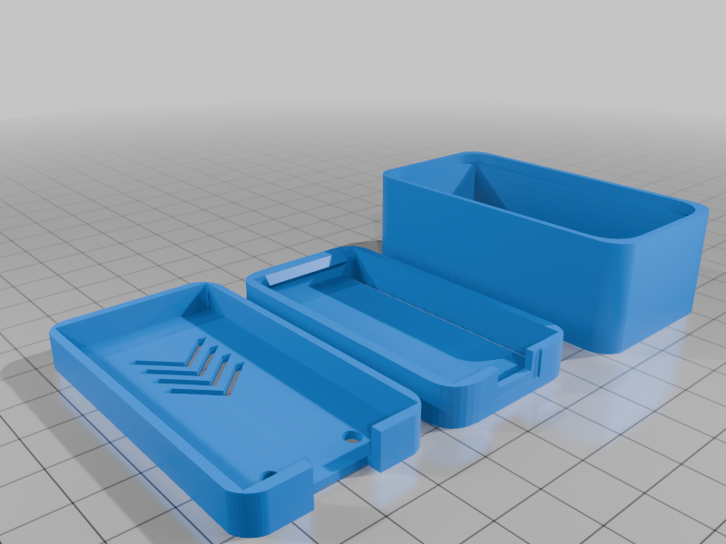 wearable gadgets STL-fantasy costume parts_Inland ESP32 Case Remix