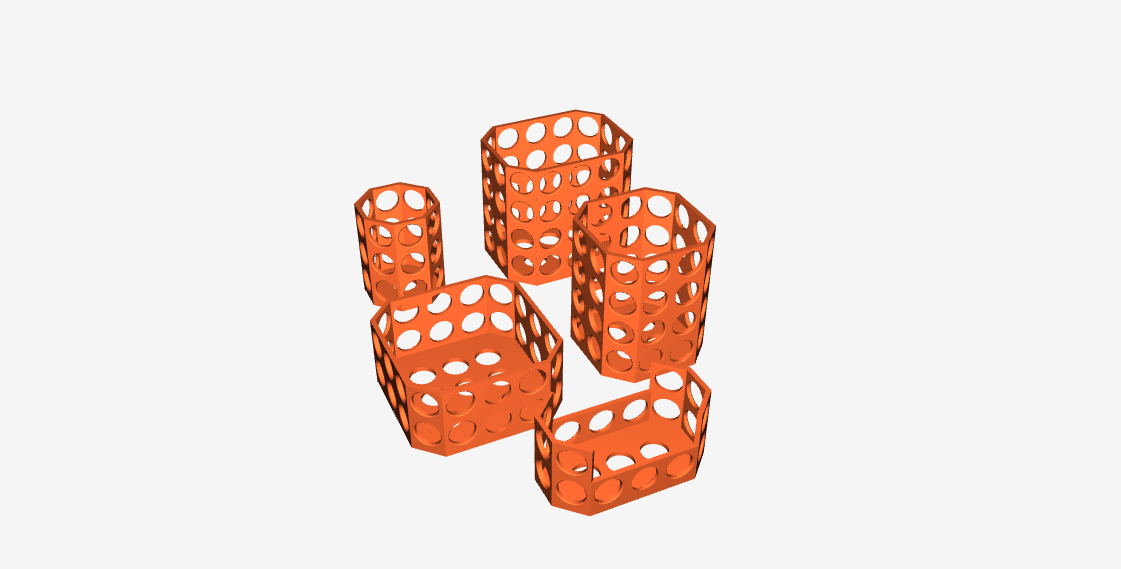 modular toy parts-interlocking 3D models_Stainless Steel Water Bottle