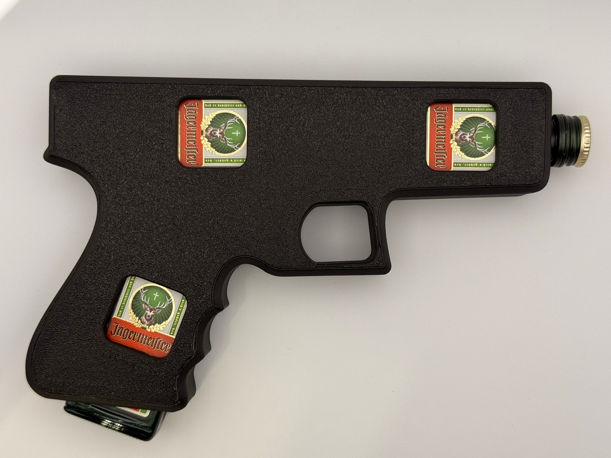 modular toy parts-interlocking 3D models_gun