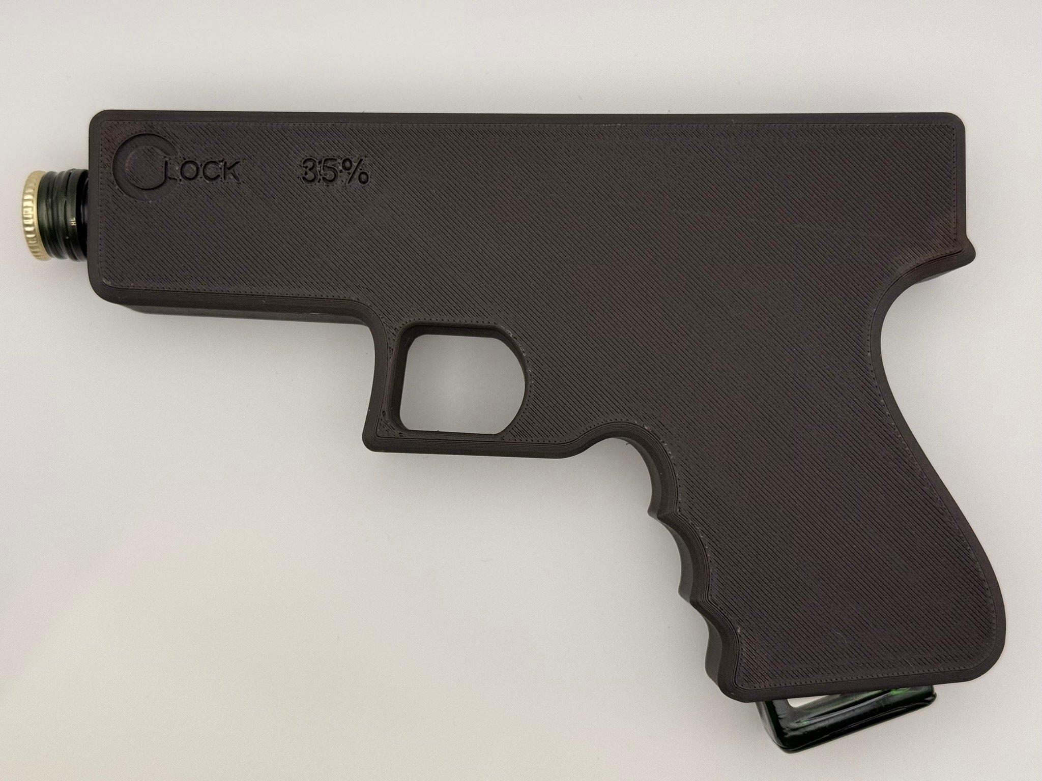 modular toy parts-interlocking 3D models_gun