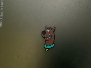 everyday 3D models-desktop gadget STL_Scooby doo keychain