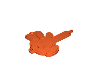 everyday 3D models-desktop gadget STL_Disney-hands keychain