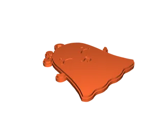everyday 3D models-desktop gadget STL_Ghost keychain
