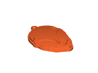 everyday 3D models-desktop gadget STL_The alien keychain